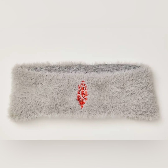 SALE! Free People Slopeside Sherpa Earwarmer Gray O/S NWT. - Picture 3 of 11